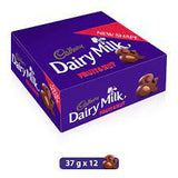 Cadbury Dairy Milk Fruit & Nut Bar 48 X 54 gram