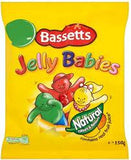 Bassetts Jelly Babies Hanging Bags 10 X 130 Gram