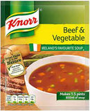 Knorr Beef And Vegetable Soup 12 X 60 gram