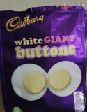 Cadbury Giant White Chocolate Buttons Hanging Bag 10 x 110 gram
