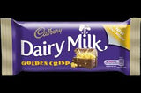 Cadbury Dairy Milk Golden Crisp Bar 48 x 52.5 gram