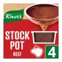 Knorr Beef Stock Pot 4 Pack 8 X 112 gram