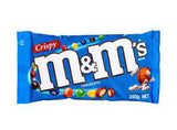 M&Ms Crispy Small Bag 24 x 36 gram