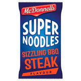 McDonnells Super Noodles Sizziling Barbacue Beef 12 x 100 gram