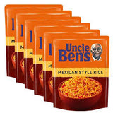 Uncle Bens Express Rice Mexican 6 x 250 gram